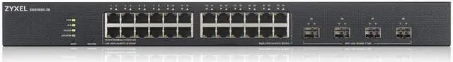 Alt view image 3 of 4 - ZYXEL 28-Port Gigabit Ethernet Smart Switch (XGS1930-28) - Managed, 4x 10G SFP+, Optional Nebula Cloud Management, Rackmount, Limited Lifetime Protection