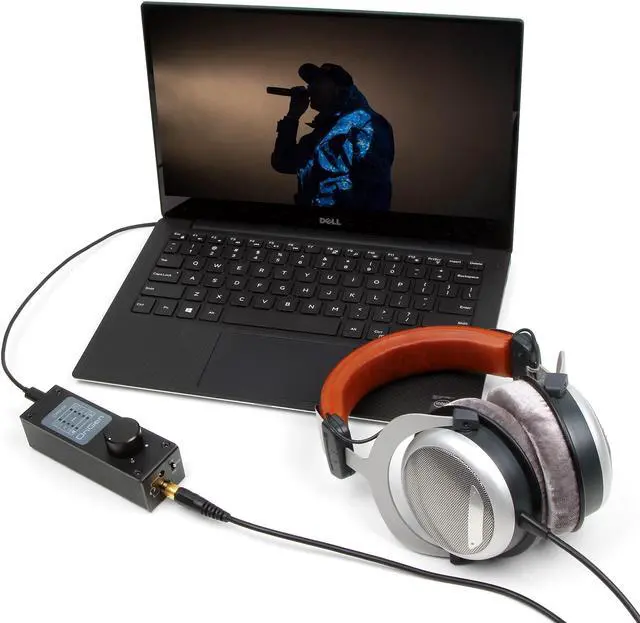 Alt view image 5 of 5 - Micca OriGen G3 HiFi USB and Optical DAC Amp for Headphones and Powered Speakers, 24-Bit/192kHz, Earphone Amplifier, Preamp, Volume Control, for Desktop Computers and Laptops