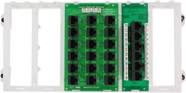 Main image of Leviton 47603-8C1 4 X18 TLDM MOD TEL PNL NOSECURITY INTERF