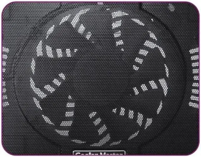 Alt view image 3 of 5 - Cooler Master NotePal X-Slim Ultra-Slim Laptop Cooling Pad with 160mm Fan (R9-NBC-XSLI-GP),Black X-Slim