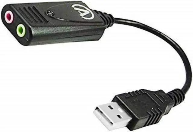 Main image of Andrea Electronics C1-1021450-1 Model USB-SA-1 High Fidelity External Digital Sound Card with Noise Reduction Technology