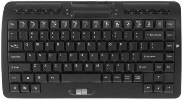 Alt view image 2 of 4 - Posturite Mini Arch Keyboard with Number Slide USB Wired Ergonomic