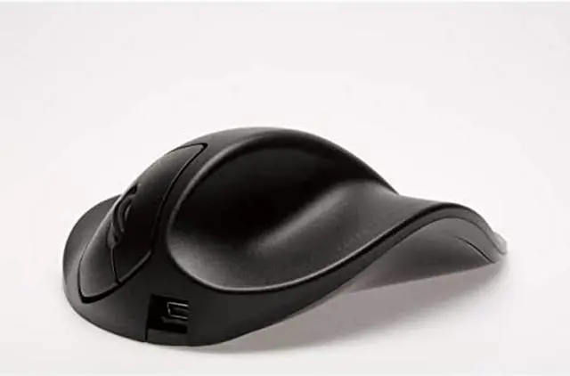 Main image of Hippus L2WB-LC Wired Light Click Handshoe Mouse (Right Hand, Large, Black)