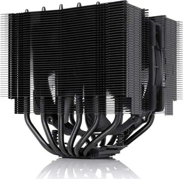 Main image of Noctua NH-D15S chromax.Black, Premium Dual-Tower CPU Cooler with NF-A15 PWM 140mm Fan (Black)