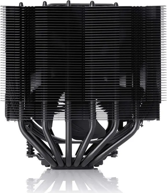 Alt view image 2 of 5 - Noctua NH-D15S chromax.Black, Premium Dual-Tower CPU Cooler with NF-A15 PWM 140mm Fan (Black)