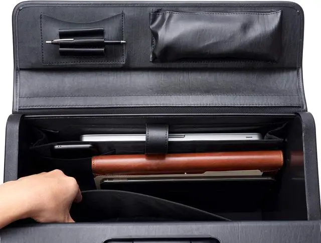 Alt view image 4 of 5 - Alpine Swiss Rolling 17" Laptop Briefcase on Wheels Attache Lawyers Case Legal Size
