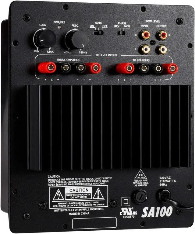 Main image of Dayton Audio SA100 100W Subwoofer Plate Amplifier