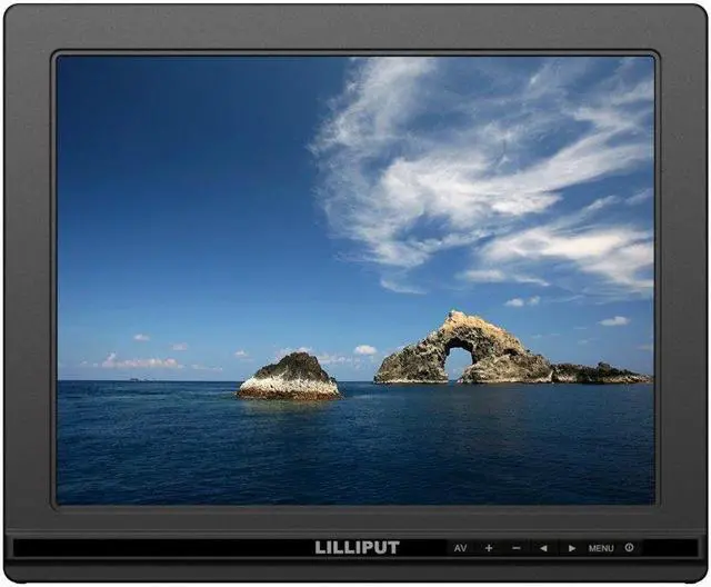 Alt view image 2 of 4 - LILLIPUT FA1000-NP/C/T 9.7" 5-Wire Resistive Touch Screen Monitor with Hdmi, Dvi, VGA & Av Input by Viviteq INC