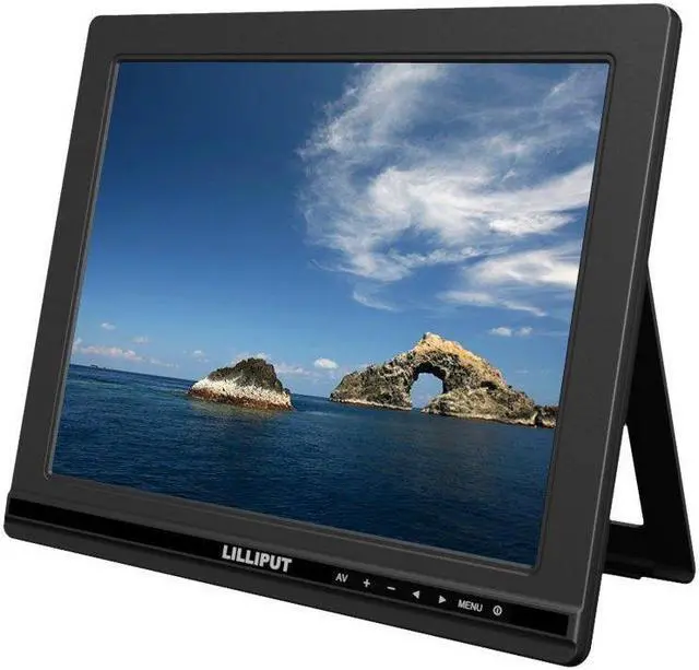 Alt view image 4 of 4 - LILLIPUT FA1000-NP/C/T 9.7" 5-Wire Resistive Touch Screen Monitor with Hdmi, Dvi, VGA & Av Input by Viviteq INC