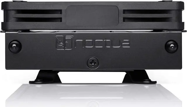 Alt view image 2 of 5 - Noctua NH-L9a-AM4 chromax.Black, Premium Low-Profile CPU Cooler for AMD AM4 + NA-FD1 Fan Duct Kit