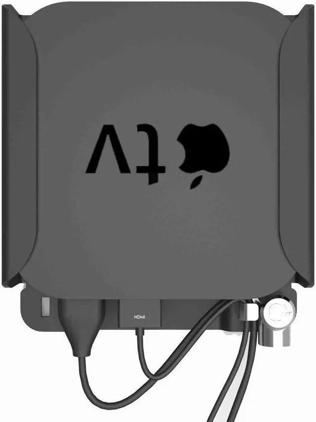 Alt view image 4 of 5 - Maclocks ATVEN73 Apple TV Security Mount Enclosure (Black)