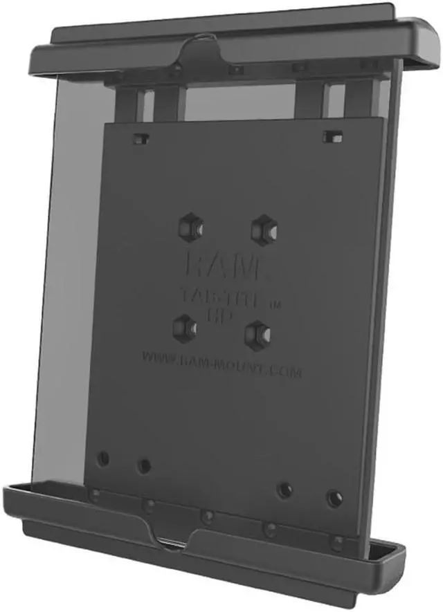 Main image of RAM Mounts Tab-Tite Universal Spring Loaded Holder for 8" Tablets with Case RAM-HOL-TAB12U Compatible with RAM B 1" and C 1.5" Size Round Ball Bases