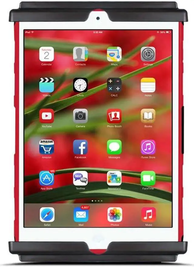 Alt view image 2 of 5 - RAM Mounts Tab-Tite Universal Spring Loaded Holder for 8" Tablets with Case RAM-HOL-TAB12U Compatible with RAM B 1" and C 1.5" Size Round Ball Bases