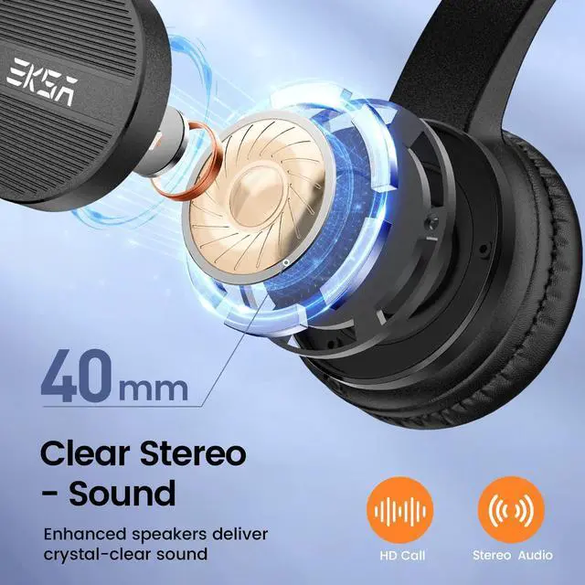 Alt view image 5 of 5 - Headset with Microphone for PC Laptop, USB Wired Computer Headset with Volume & Mic Mute Controls, Lightweight All-Day Comfort Environmental Noise Canceling Headphones for Office Call Center Skype