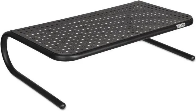 Main image of Allsop Metal Art Monitor Stand, 19" X 12.5" X 5.25", Black, Supports 30 Lbs