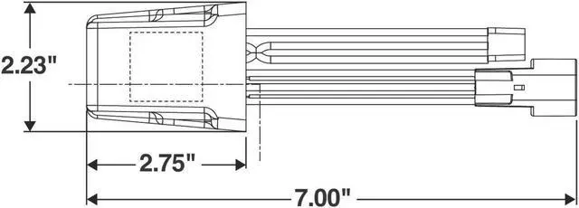 Alt view image 4 of 4 - Truck-Lite 98630 LED Headlamp Anti-Flicker Module Harness - PWM Pule Width Modulation Adapter