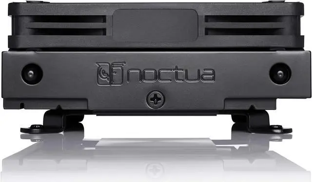 Alt view image 2 of 5 - Noctua NH-L9i chromax.Black, Premium Low-Profile CPU Cooler for Intel LGA1200 & LGA115x + NA-FD1 Fan Duct Kit