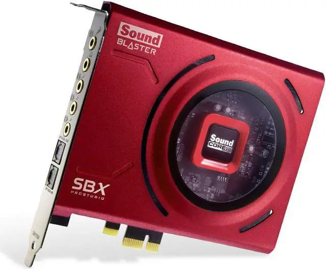 Main image of Creative Sound Blaster Z SE Internal PCI-e Gaming Sound Card and DAC, 24-bit / 192 kHz, 116 dB SNR, ASIO, 600O Headphones Amp, Mic EQ, Discrete 5.1 / Virtual 7.1, Supports Dolby Digital Live, DTS