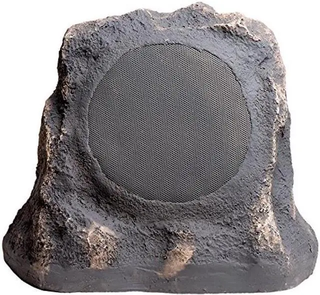 Alt view image 2 of 5 - OSD 6.5" Slate High Fidelity Outdoor Rock Speaker 150W Weather Resistant Passive Stereo Pair RS670