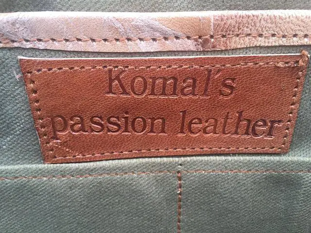 Alt view image 4 of 5 - Komal's Passion Leather Briefcase for Men and Women 18 inch Handmade Leather Messenger Bag for Laptop Best Computer Satchel Distressed Bag (Single Pocket)