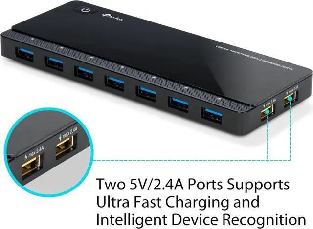 Alt view image 2 of 5 - TP-Link Switch UH720 - Noir