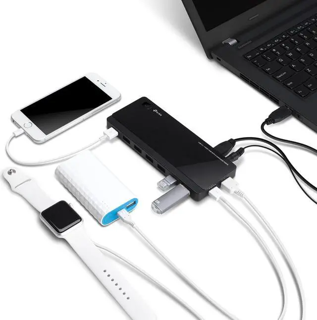 Alt view image 4 of 5 - TP-Link Switch UH720 - Noir