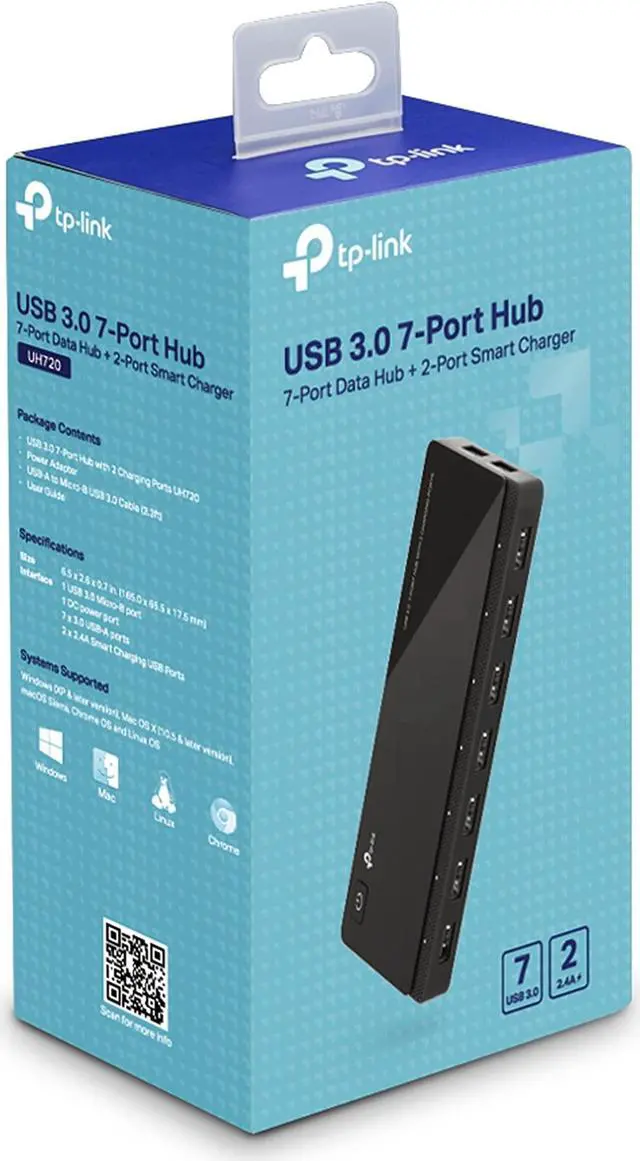 Alt view image 5 of 5 - TP-Link Switch UH720 - Noir