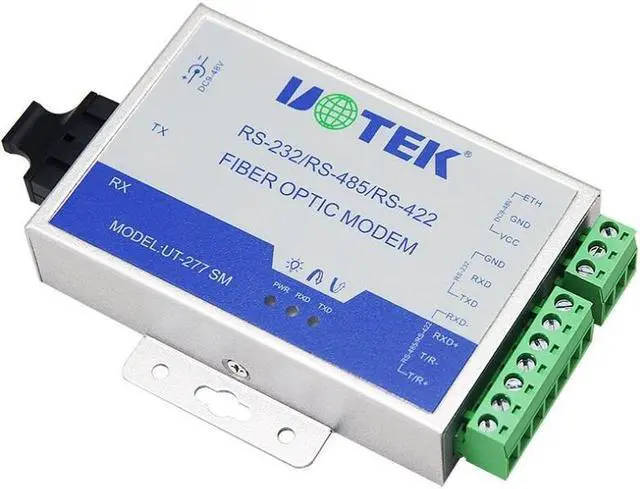 Main image of UOTEK UTEK UT-277SM-SC RS-232/422/485 to Optical Fiber Media Converters
