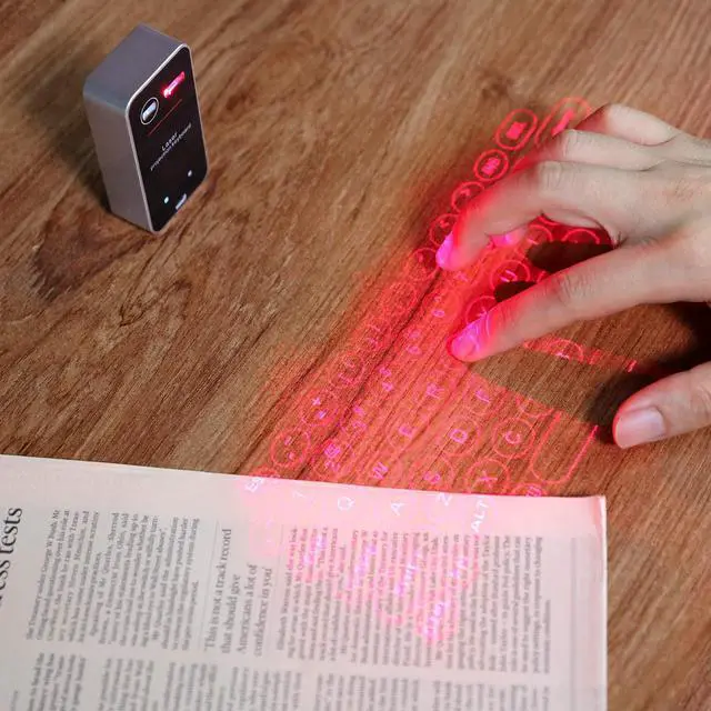 Alt view image 4 of 5 - VirtualLaserKeyboard Laser Keyboard, Virtual Wireless Bluetooth Portable Projection Keyboard for Smart Phone PC Tablet Laptop