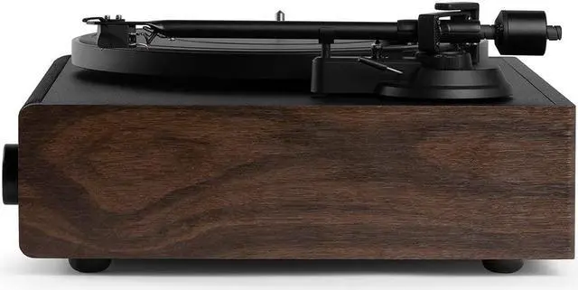 Alt view image 5 of 5 - Victrola Premiere V1 Sound Bar Turntable - Premium Vinyl Record Player with Built-In Speakers (10W x2), Bluetooth and RCA Preamp Output, Supports 33-1/3 and 45 RPM Vinyl Record