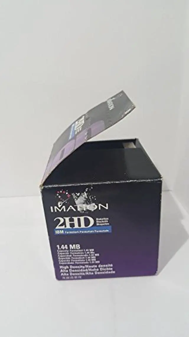 Alt view image 2 of 3 - Imation - 3.5" Floppy Diskettes Ibm-Formatted Ds/Hd 25/Pack "Product Category: Storage Media/Diskettes"