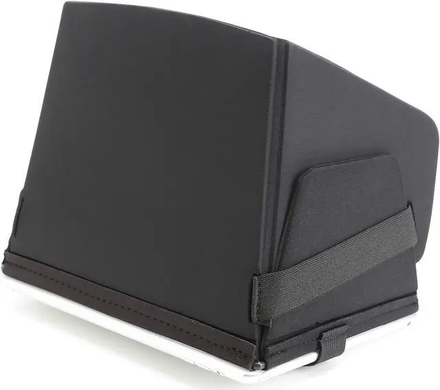 Alt view image 3 of 5 - Collapsible Molded iPad Sun Shade and Privacy Hood Fits 9.7" Screens Case Travel Cover Sun Shield Sun Blocker Sun Guard Sun Protector Fits 9.7" Screens USA