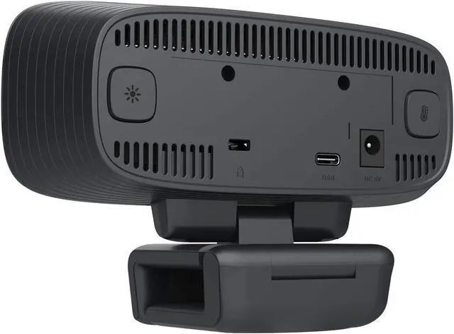 Alt view image 4 of 5 - AVer CAM130 Compact 4K Camera - Portable USB Webcam for Private Video Conferencing and Remote Work - with Built-in Lighting and Privacy Cover - Dual FOV - Laptop or Tripod Mountable Conference Cam