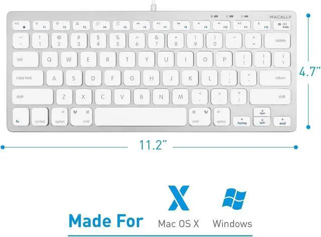 Alt view image 3 of 5 - Macally Mini Keyboard and a 1080P Webcam, Designed for Clear Smooth Streaming