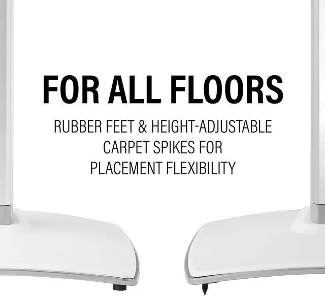 Alt view image 5 of 5 - Sanus Speaker Stands for Sonos Era 300 (Pair) - WSSE32-W2