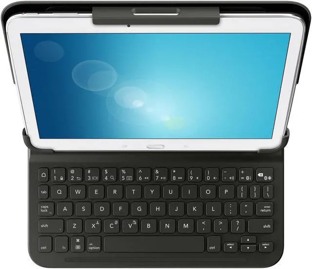 Alt view image 2 of 5 - Belkin QODE Slim Style Universal Keyboard Case for 10-Inch Devices (F5L179ttBLK)