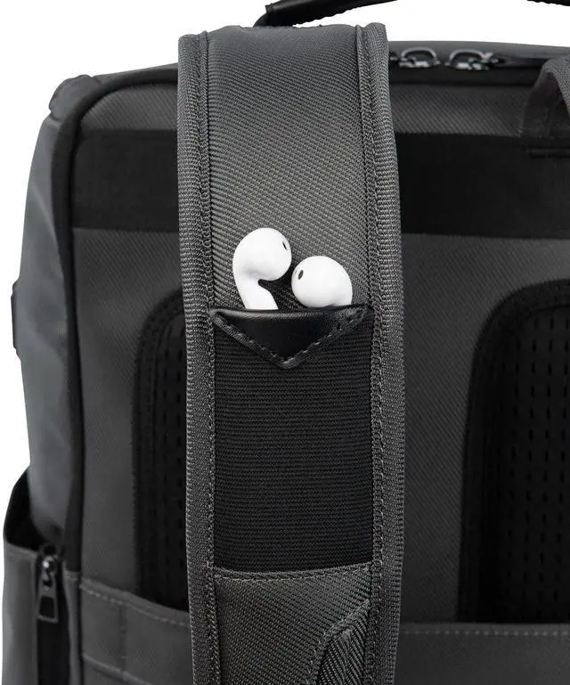 Alt view image 5 of 5 - Travelpro Crew Executive Choice 3 Medium Top Load Backpack fits up to 15.6 Laptops and Tablets, USB A and C Ports, Men and Women, Titanium Grey