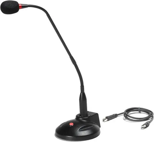 Main image of Sound Tech GN-USB-2 18 Inch Professional Uni-Direction Noise Canceling Gooseneck Stereo Microphone with 10 FT USB Cord