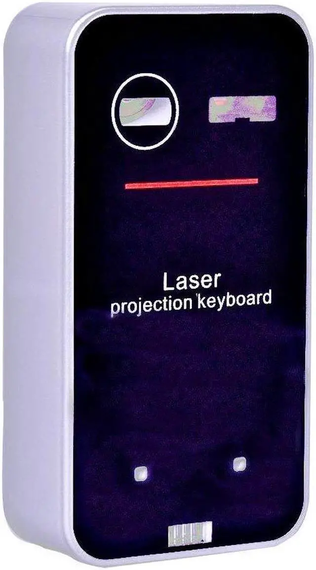 Alt view image 3 of 5 - MOJO Bluetooth Wireless Laser Projection Virtual Keyboard Portable Full-Size Keypad