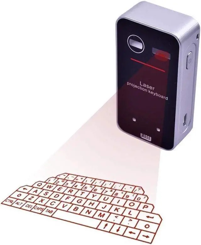 Main image of MOJO Bluetooth Wireless Laser Projection Virtual Keyboard Portable Full-Size Keypad