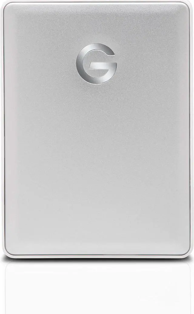 Main image of G-Technology 1TB G-DRIVE mobile USB-C Portable External Hard Drive, Silver - 0G04876-1