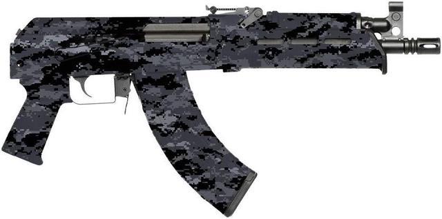 MIGHTY SKINS GunWraps Skin Compatible with AK-47 Rifle - Digital Camo, Protective, Durable, and Unique Vinyl Decal wrap Cover, Easy to Apply,  Remove, and Change Styles