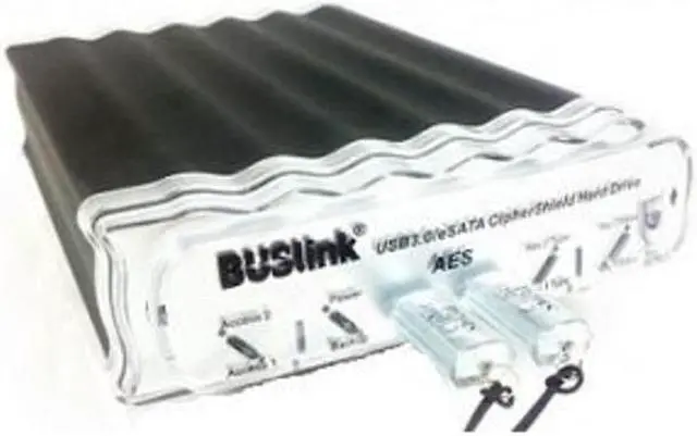 Main image of BUSlink CipherShield Dual Keys FIPS 140-2 Level 2 HIPAA 512-bit AES USB 3.0/eSATA Hardware Encrypted External Desktop Hard Drive (10TB)