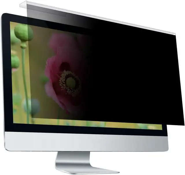 Main image of MOSISO 20-22 inch Computer Privacy Screen Filter, Hanging Removable Acrylic Screen Protector Anti Glare Eye Protection for Diagonal 20, 21.5, 22 inch 16:9 Aspect Ratio Widescreen Desktop PC Monitor