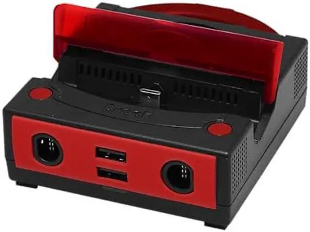 Alt view image 2 of 5 - Brook Power Bay Crimson - Portable and Fast Charging Dock Stand, Docking Station for NS Switch, Compatible with Switch and GC Controllers, Support HDMI Out Put