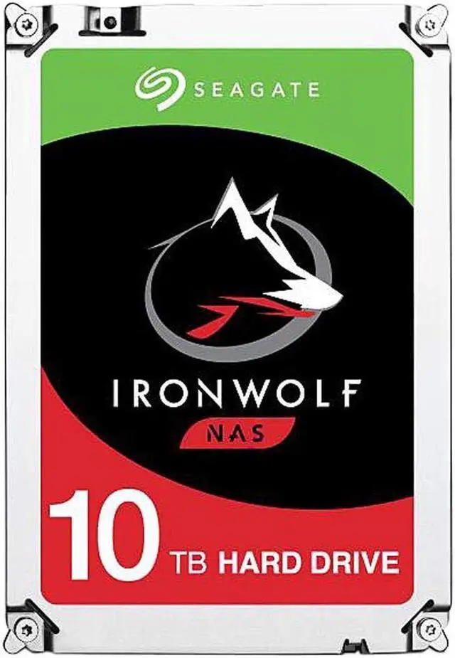 Main image of Seagate IronWolf 10Tb NAS Internal Hard Drive HDD - 3.5 Inch SATA 6GB/S 7200 RPM 256MB Cache for Raid Network Attached Storage (ST10000VN0004)