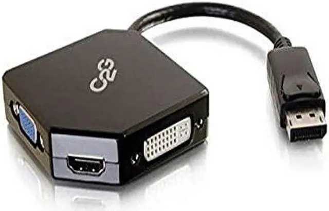 Main image of C2G/Cables to Go DisplayPort to HDMI, VGA, or DVI Adapter Converter (54340)
