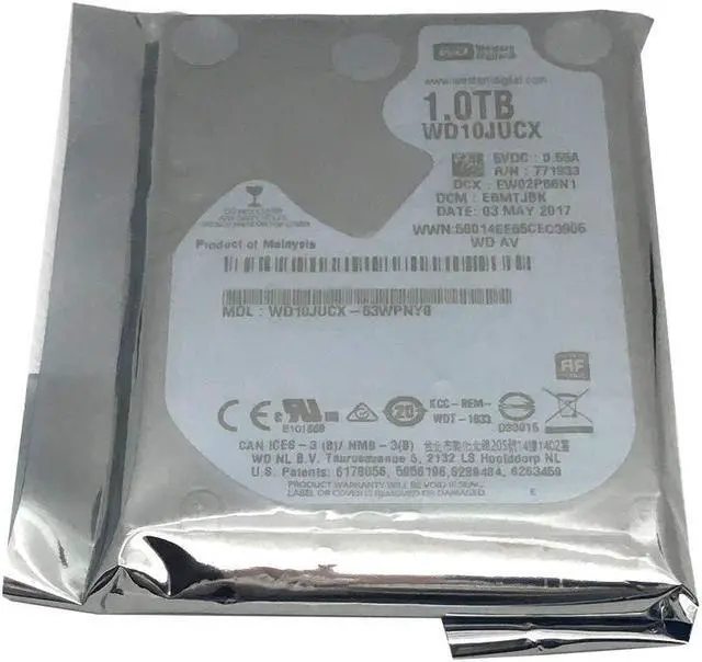Alt view image 5 of 5 - Western Digital 1TB 5400RPM 16MB Cache SATA 6.0Gb/s 2.5inch Hard Drive (for PS4 Game Console HDD Upgrade/Repair)
