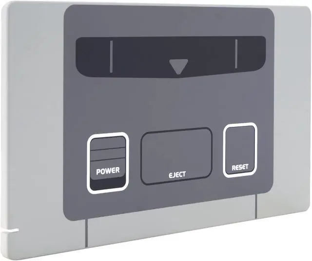 Alt view image 3 of 5 - eXtremeRate SFC SNES Classic EU Style Joycon Housing Shell (D-Pad Version) with Colorful Buttons for Nintendo Switch, Replacement Faceplate for Nintendo Switch Dock  Joy-Con Dock NOT Included