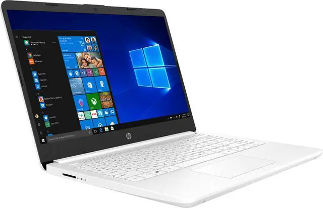 Alt view image 2 of 5 - HP 14" Touchscreen Laptop, Intel Dual-Core N4020, 8GB DDR4 RAM, 128GB Storage(64GB eMMC+64GB Micro SD), Webcam, 1Yr Office, Bundle with GalliumPi Mousepad (White)